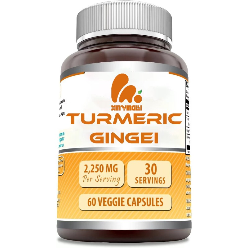 Turmeric Curcumin Capsule - Turmeric, Curcumin, and Ginger with Biological
