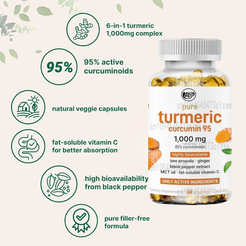 Turmeric Curcumin Supplement 1 - Turmeric Curcumin Capsule reseña y precio