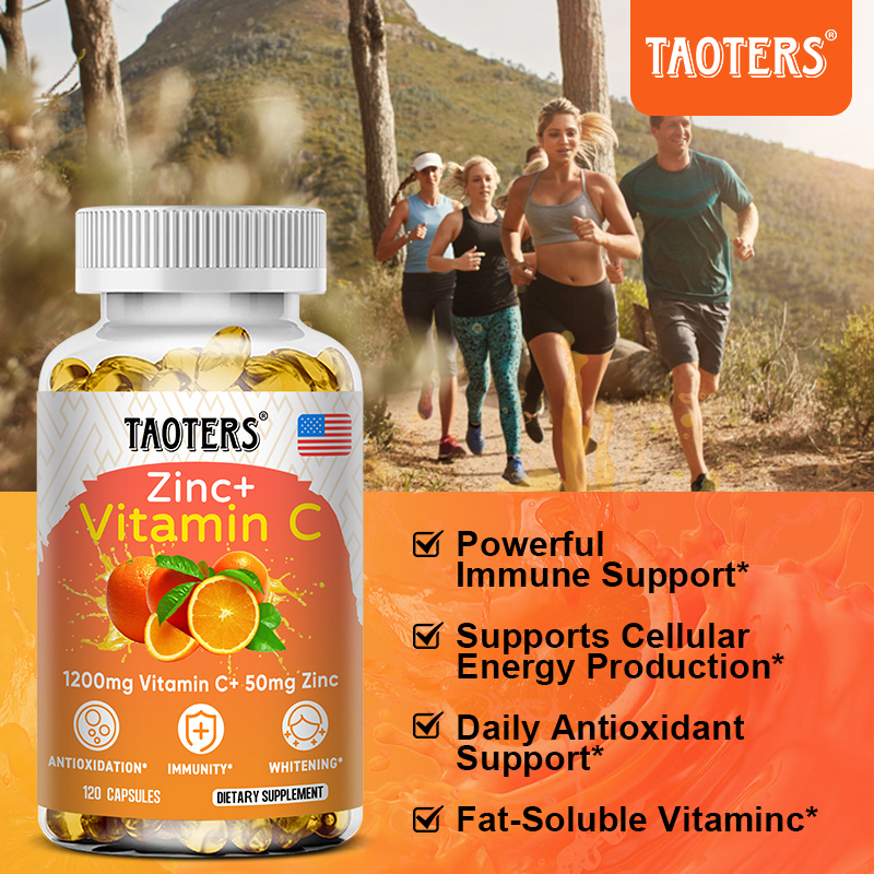 Vitamin C & Zinc Supplement fo - Zinc Supplement 50Mg reseña y precio