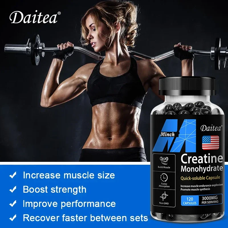 Daitea Creatine 3000 mg Monohy - Nutrition & Fitness Hub reseña y precio