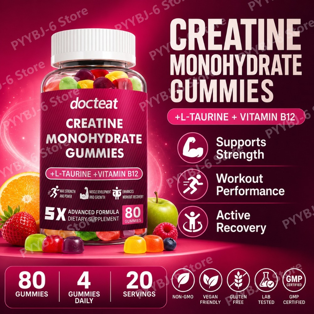 Creatine Monohydrate Gummies 8 - Nutrition & Fitness Hub reseña y precio