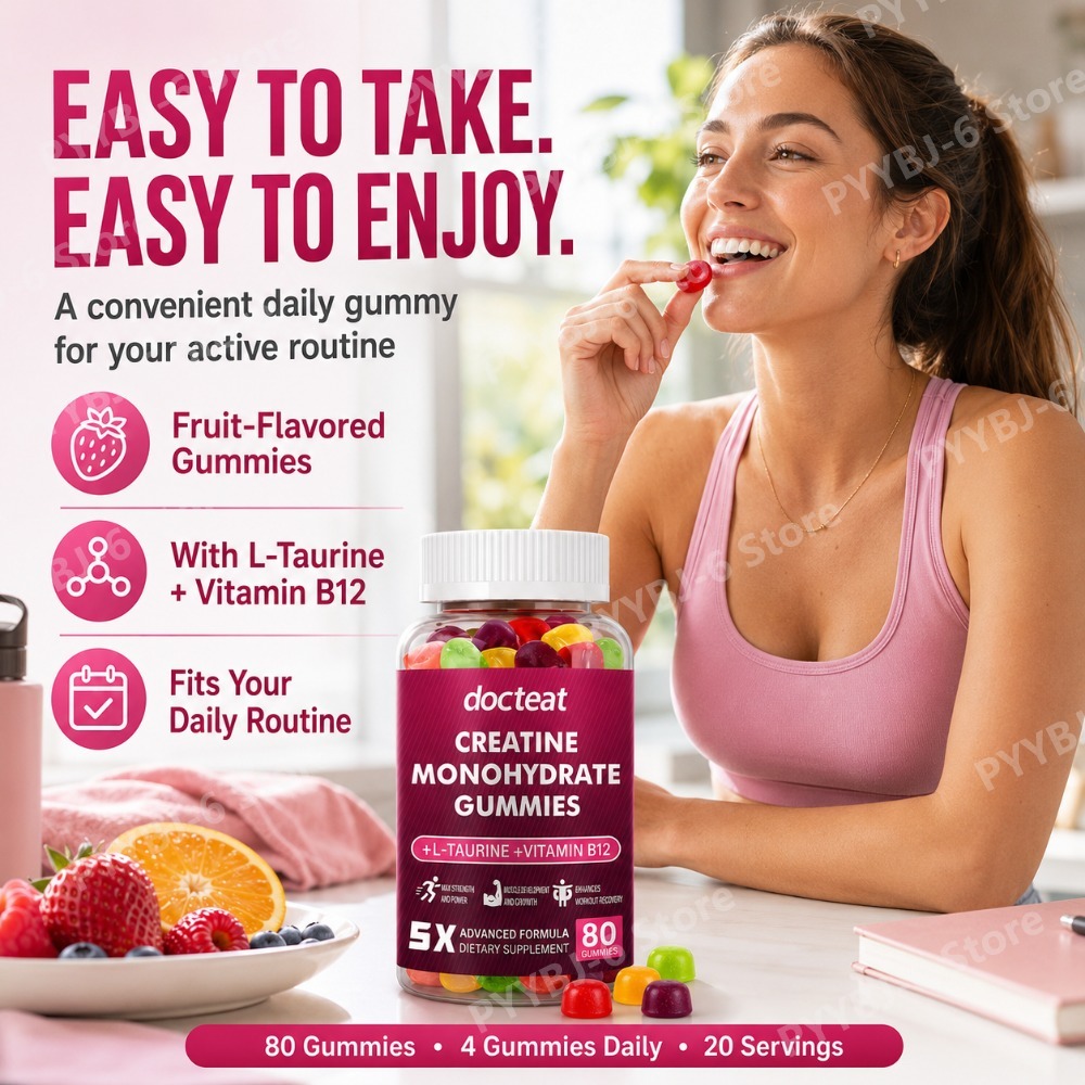 Creatine Monohydrate Gummies 8 - Nutrition & Fitness Hub reseña y precio
