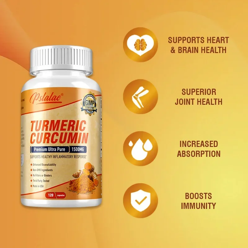 Turmeric Curcumin - Antioxidan - Turmeric Curcumin Capsule reseña y precio