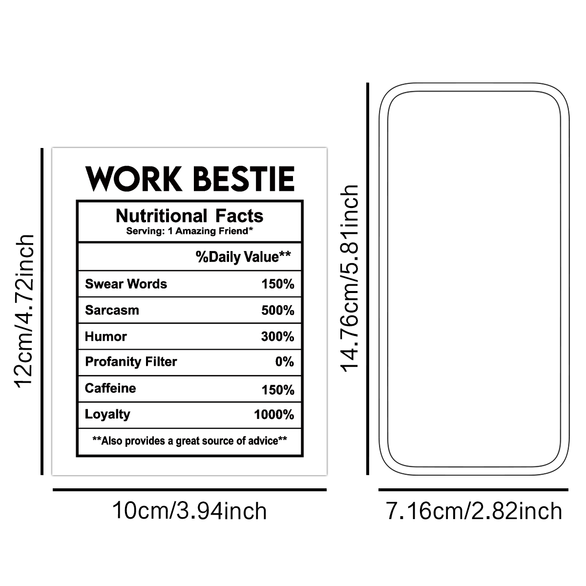 4pcs Funny Work Bestie Wine Bo - Nutrition & Fitness Hub reseña y precio