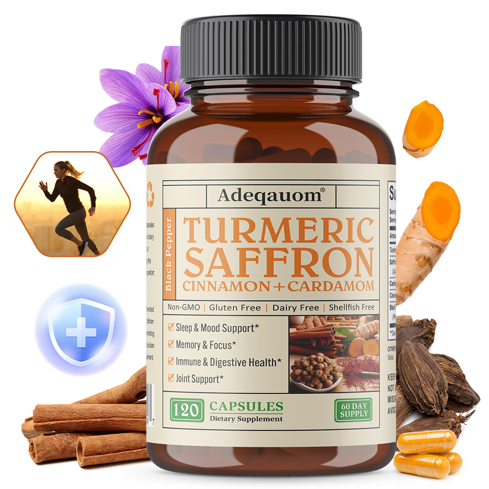 Turmeric Curcumin Saffron, Cin - Turmeric Curcumin Capsule reseña y precio
