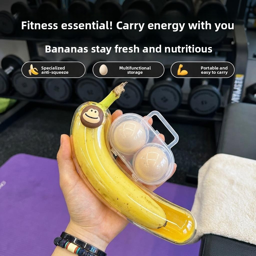 Portable Fitness Banana Storag - Nutrition Sports Fitness reseña y precio