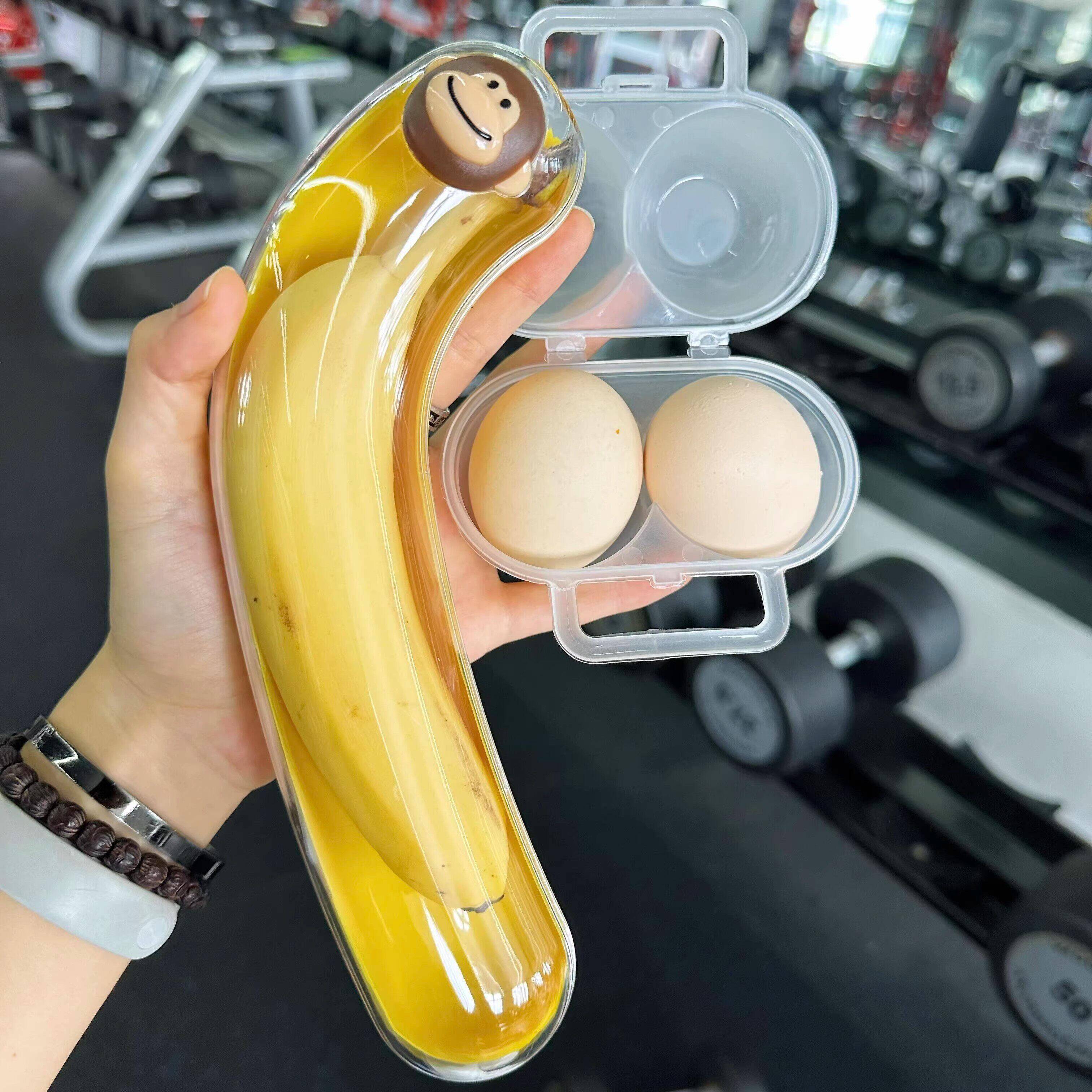 Portable Fitness Banana Storag - Nutrition Sports Fitness reseña y precio