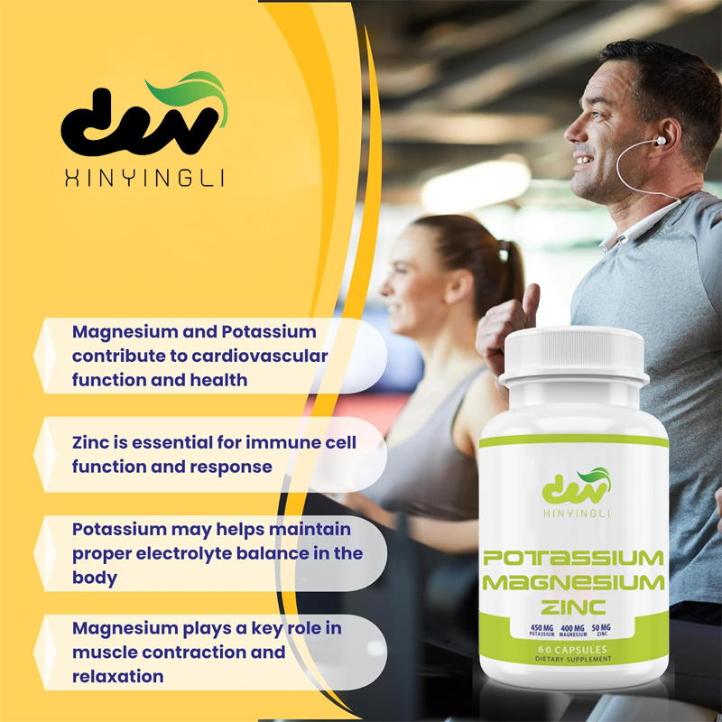 Magnesium and Potassium Supple - Zinc Supplement 50Mg reseña y precio