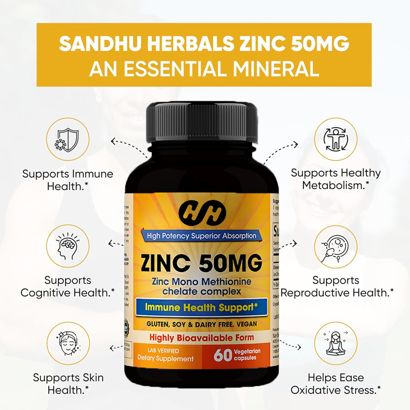 Zinc Supplement 50mg, 60 Capsu - Zinc Supplement 50Mg reseña y precio