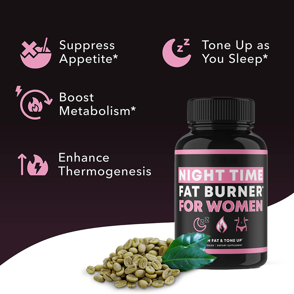 Night Time Fat Burner Weight L - Nutrition & Fitness Hub reseña y precio