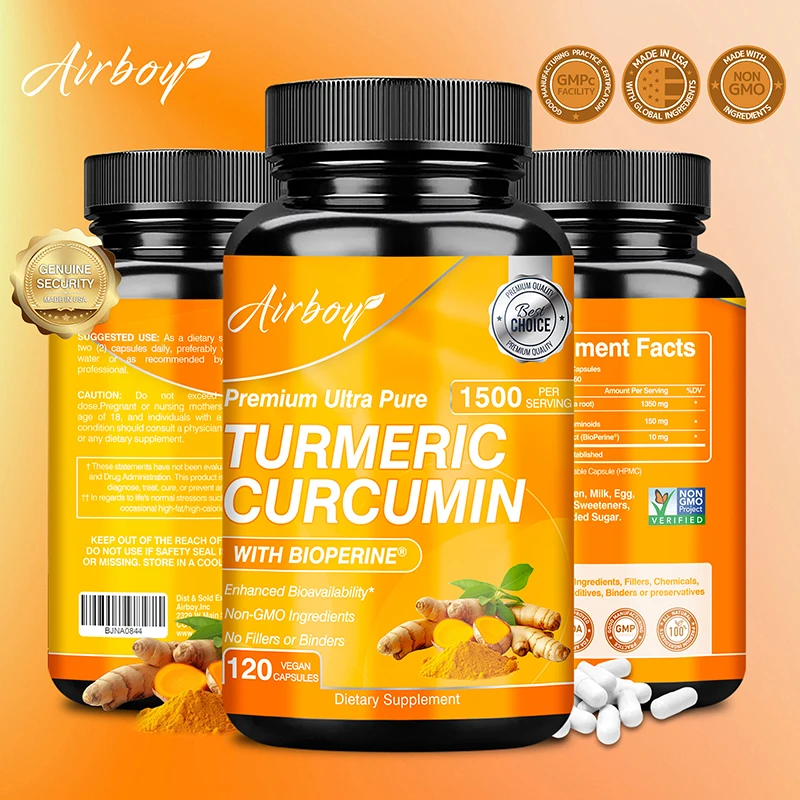 Turmeric Curcumin Capsules - H - Turmeric Curcumin Capsule reseña y precio