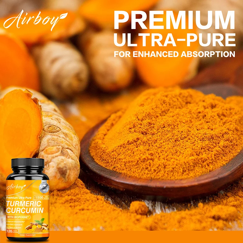 Turmeric Curcumin Capsules - H - Turmeric Curcumin Capsule reseña y precio