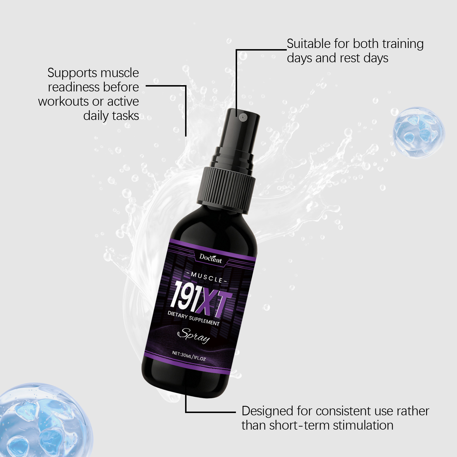Muscle Growth Spray Enhance Ph - Nutrition And Exercise reseña y precio