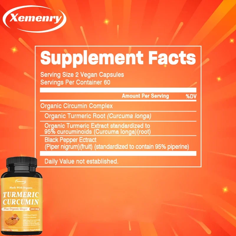 Turmeric Curcumin with Black P - Turmeric Curcumin Capsule reseña y precio