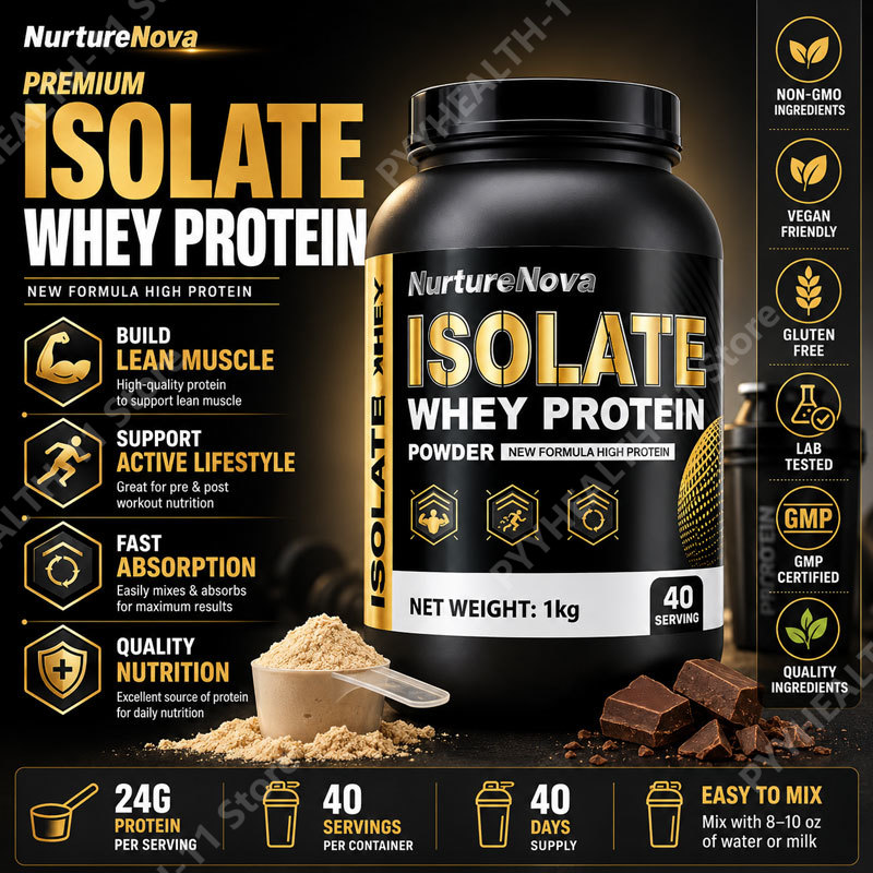 Whey Protein Isolate Powder Lo - Nutrition Sports Fitness reseña y precio