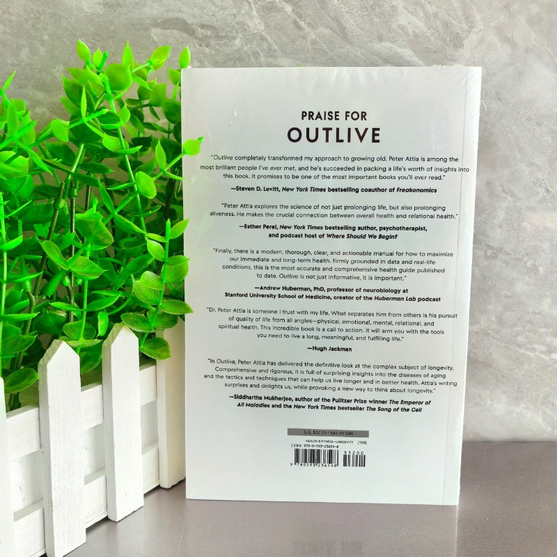 Outlive:The Science & Art of L - Nutrition And Exercise reseña y precio