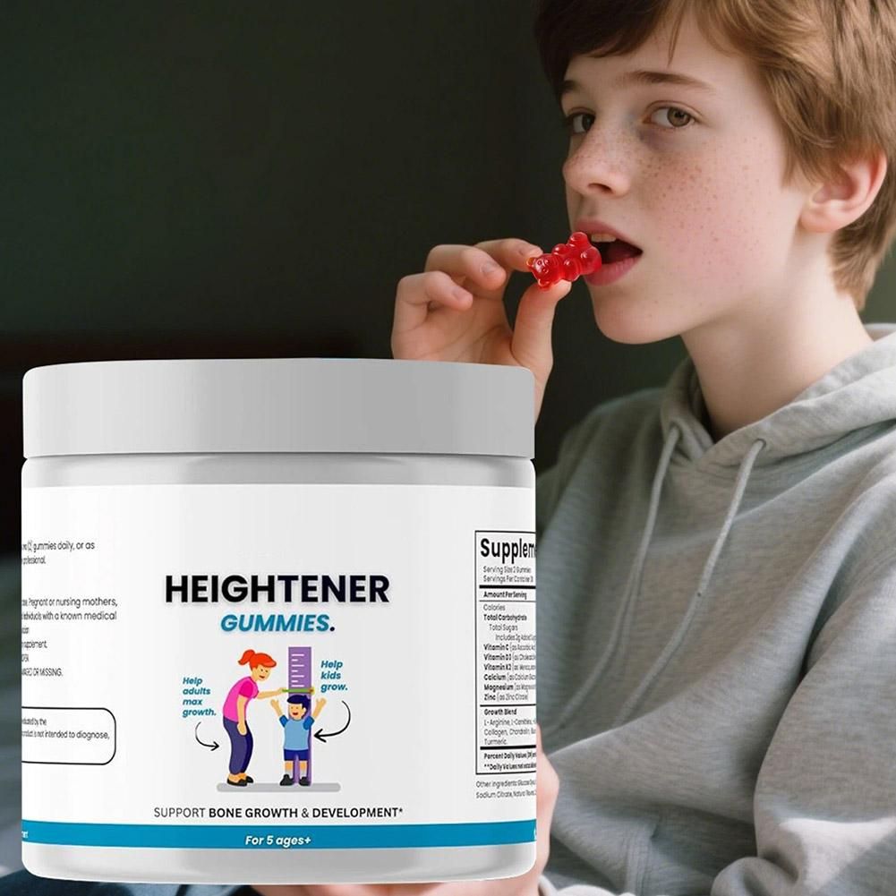 60 Pcs for 5 Age+ Height Gummi - Nutrition & Fitness Hub reseña y precio