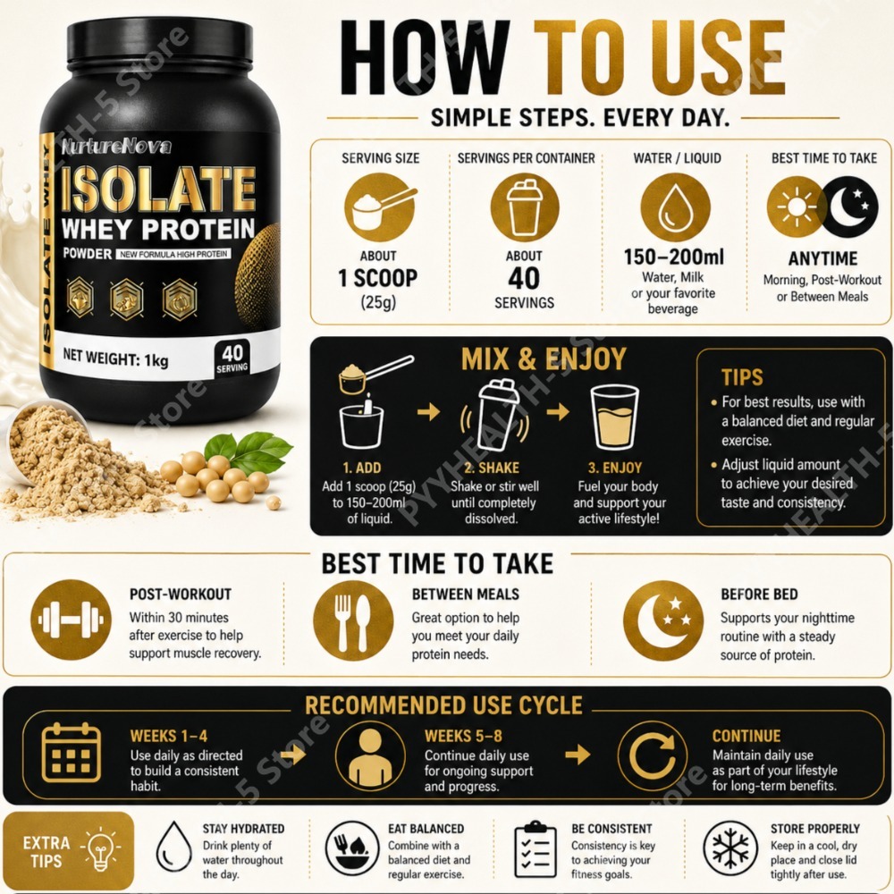 Isolate Whey Protein Powder 1k - Nutrition Sports Fitness reseña y precio