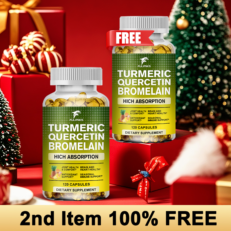 Turmeric Quercetin Bromelain C - Turmeric Curcumin Capsule reseña y precio