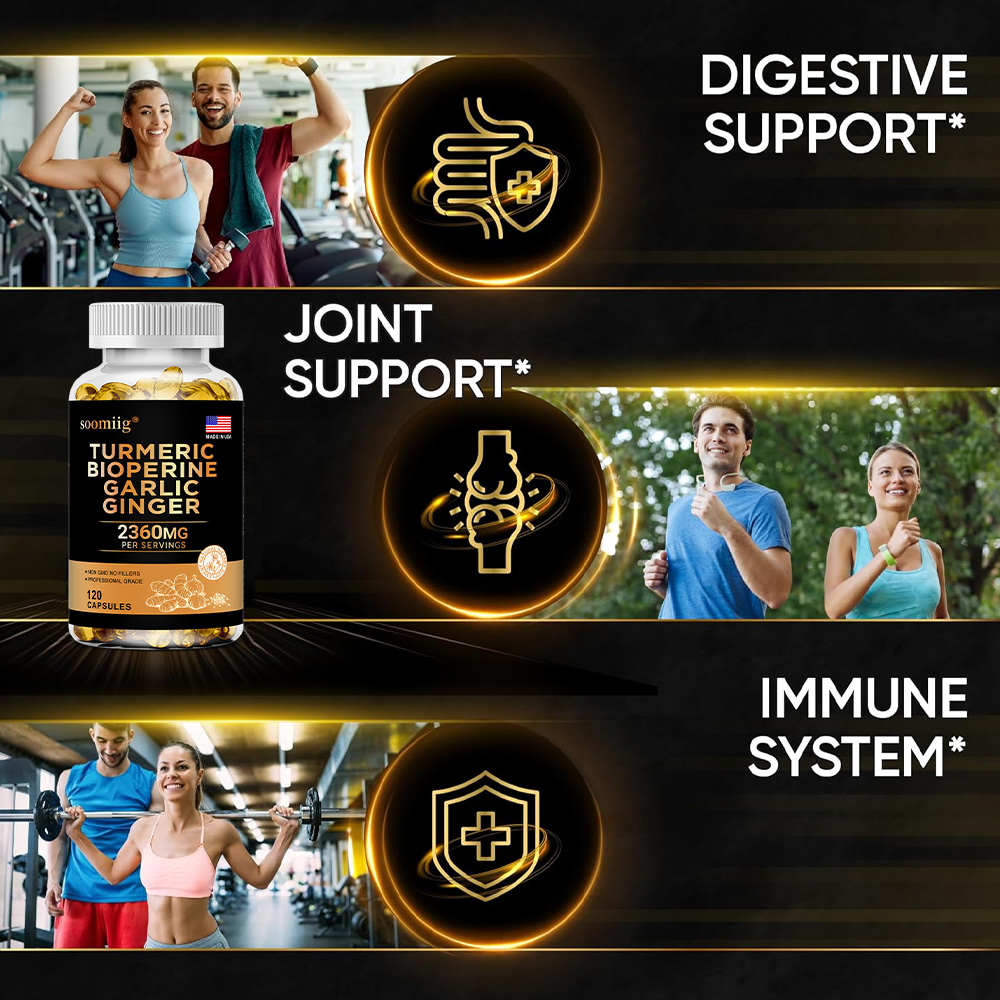 Turmeric Ginger Supplement wit - Turmeric Curcumin Capsule reseña y precio