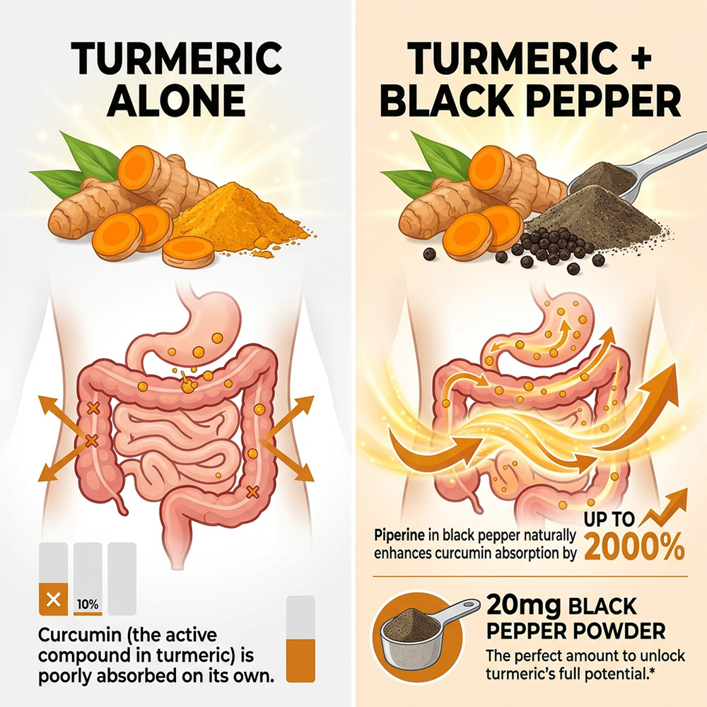 Turmeric Curcumin with Black P - Turmeric Curcumin Capsule reseña y precio