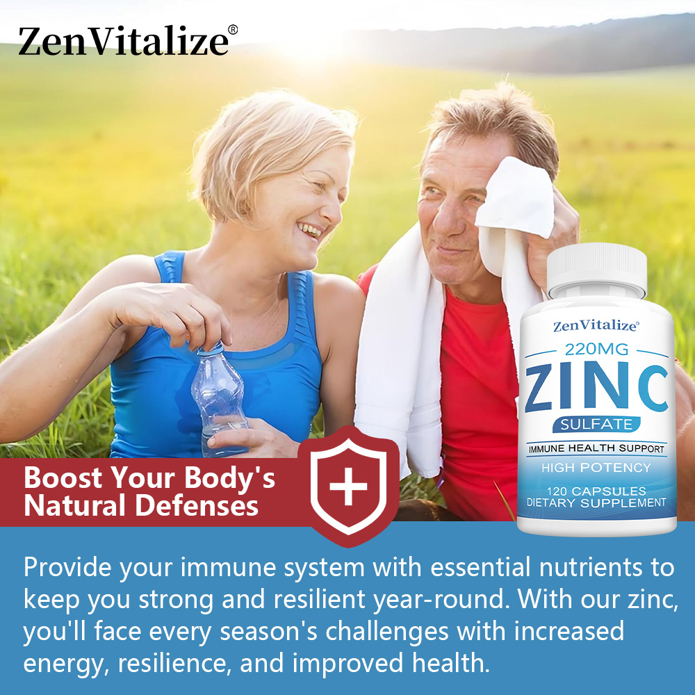 Zinc 50Mg Supplement Capsules  - Zinc Supplement 50Mg reseña y precio