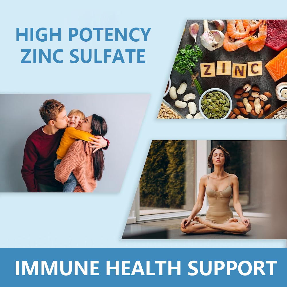 Zinc 50Mg Supplement Capsules  - Zinc Supplement 50Mg reseña y precio